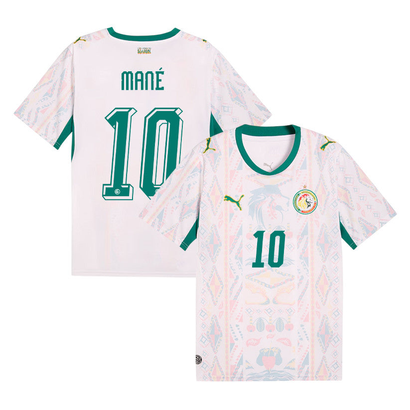 Sadio Mané 10 Senegal National Team 2026 Home Jersey - Men, White