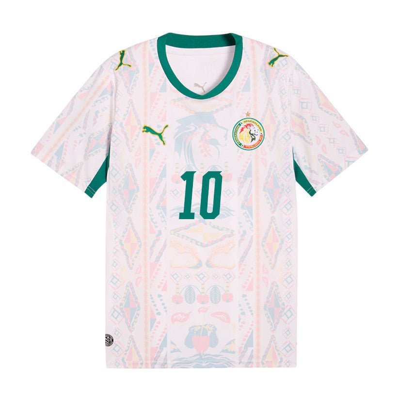 Sadio Mané 10 Senegal National Team 2026 Home Jersey - Men, White