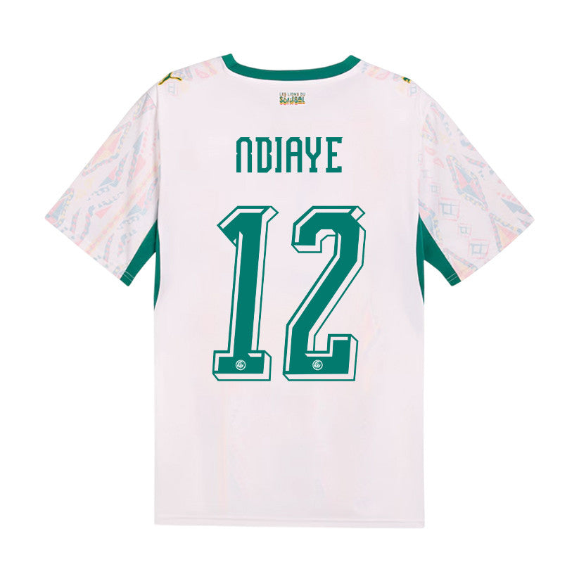 Cherif Ndiaye 12 Senegal National Team 2026 Home Jersey - Men, White