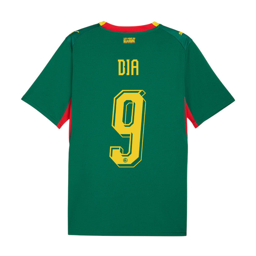 Boulaye Dia 9 Senegal National Team 2026 Away Jersey - Green, Men