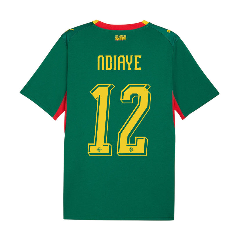 Cherif Ndiaye 12 Senegal National Team 2026 Away Jersey - Green, Men