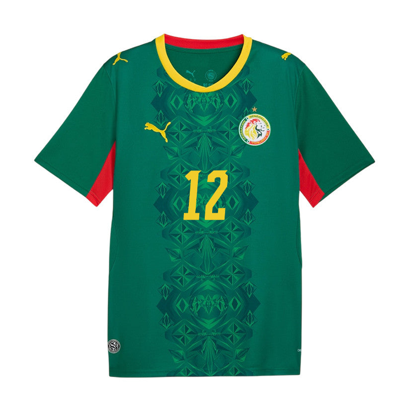 Cherif Ndiaye 12 Senegal National Team 2026 Away Jersey - Green, Men
