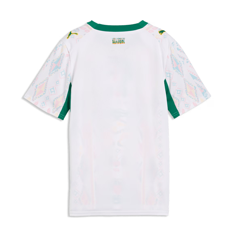 Senegal National Team 2026 Youth Home Jersey - White