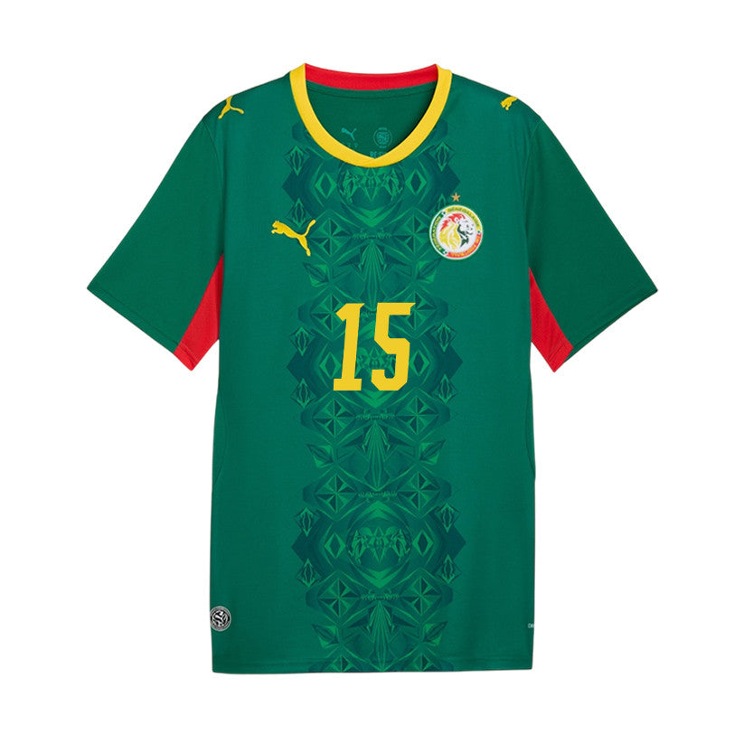 Krépin Diatta 15 Youth Senegal National Team 2026 Away Jersey - Green