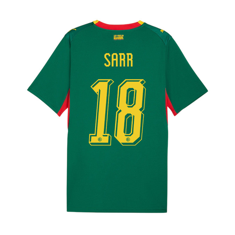 Ismaïla Sarr 18 Youth Senegal National Team 2026 Away Jersey - Green