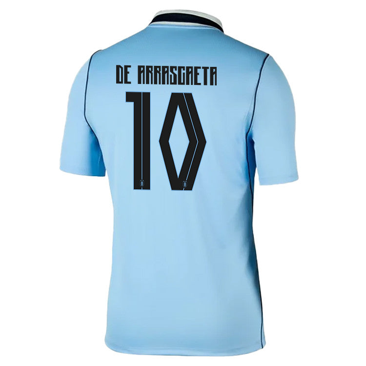 Giorgian de Arrascaeta 10 Uruguay National Team 2026 Home Jersey - Blue, Men