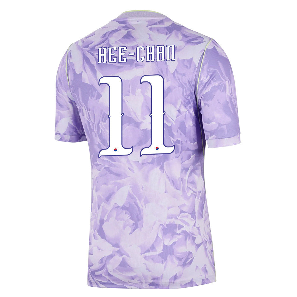 Hwang Hee-chan 11 South Korea National Team 2026 Away Jersey - Men, Purple