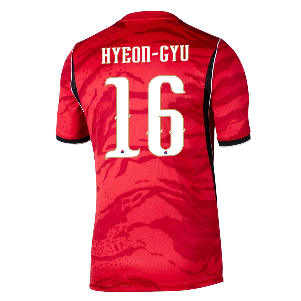 Oh Hyeon-gyu 16 South Korea National Team 2026 Home Jersey - Red, Men