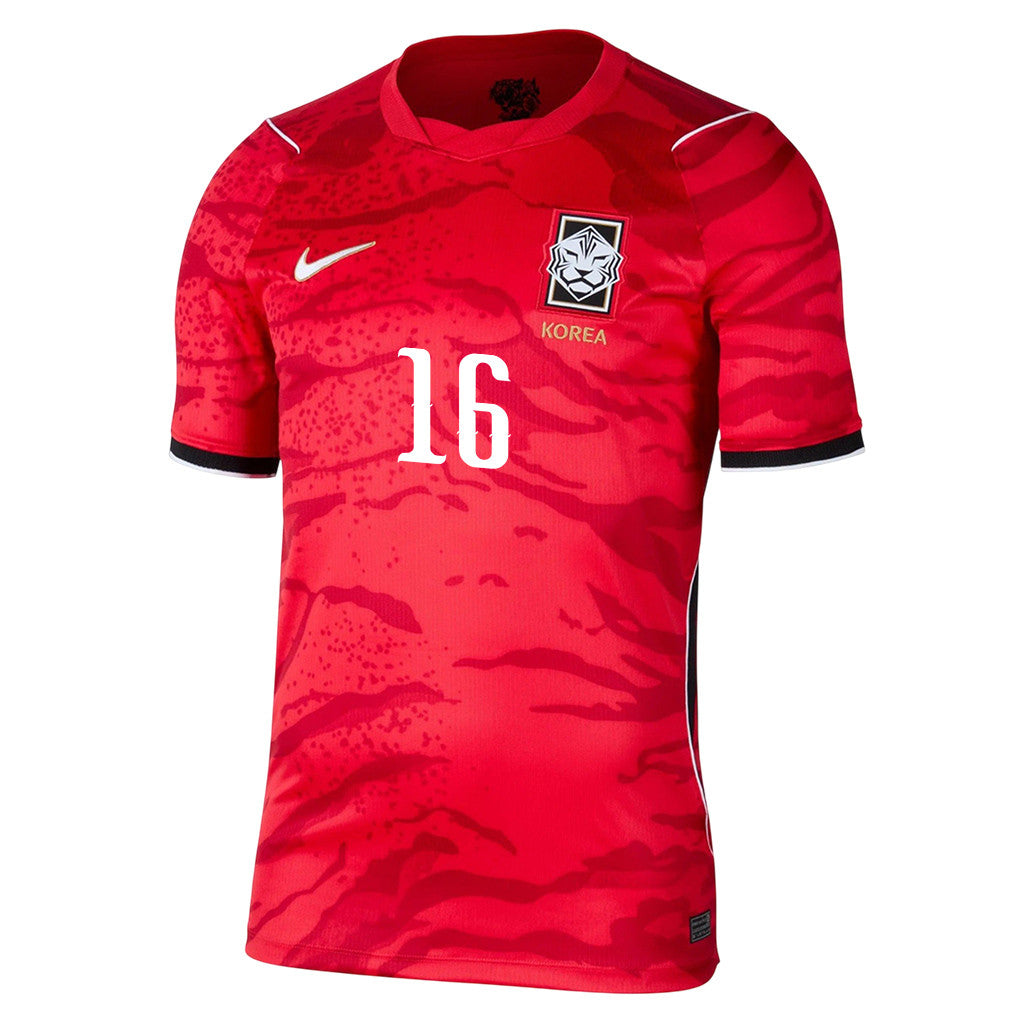 Oh Hyeon-gyu 16 South Korea National Team 2026 Home Jersey - Red, Men