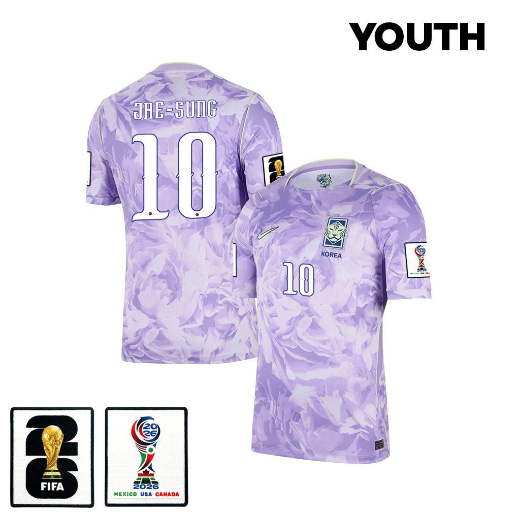 Lee Jae-sung 10 Youth South Korea National Team 2026 Away Jersey - Purple