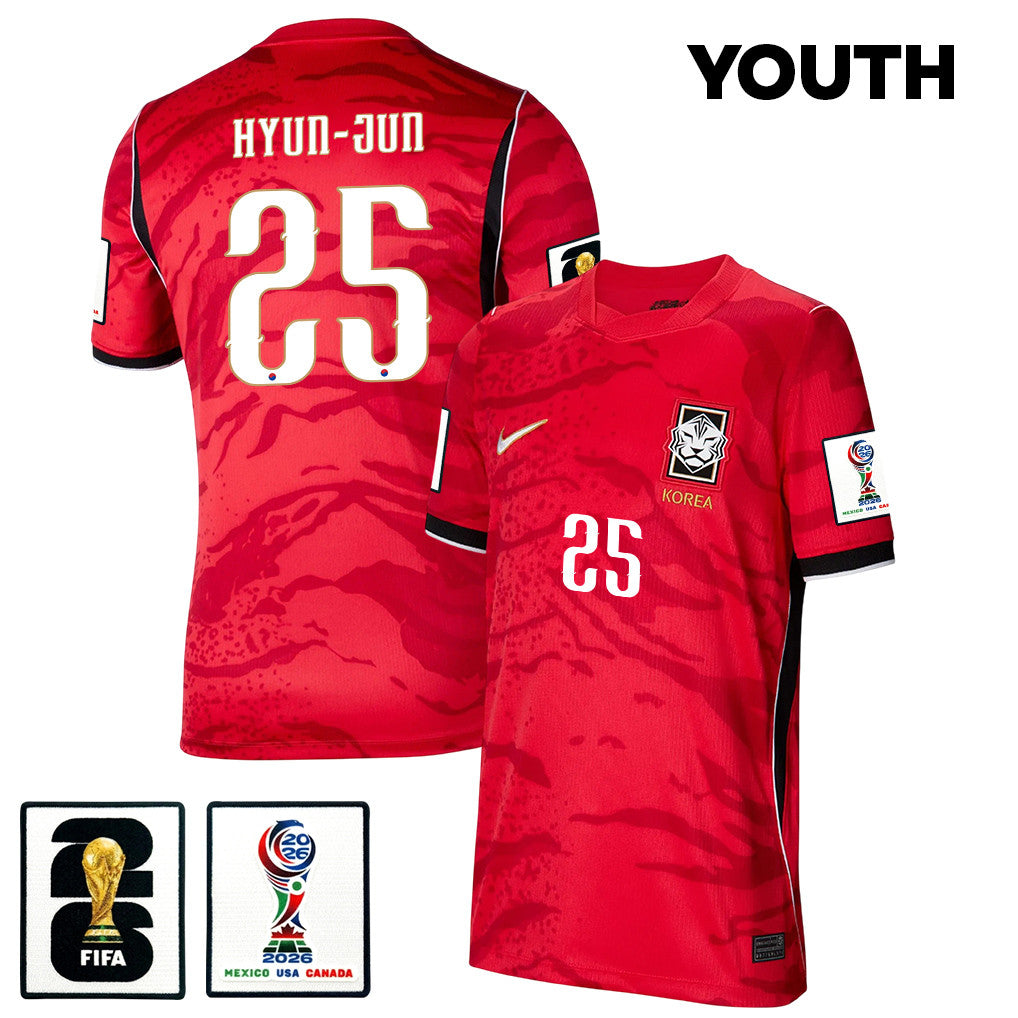 Yang Hyun-jun 25 Youth South Korea National Team 2026 Home Jersey - Red