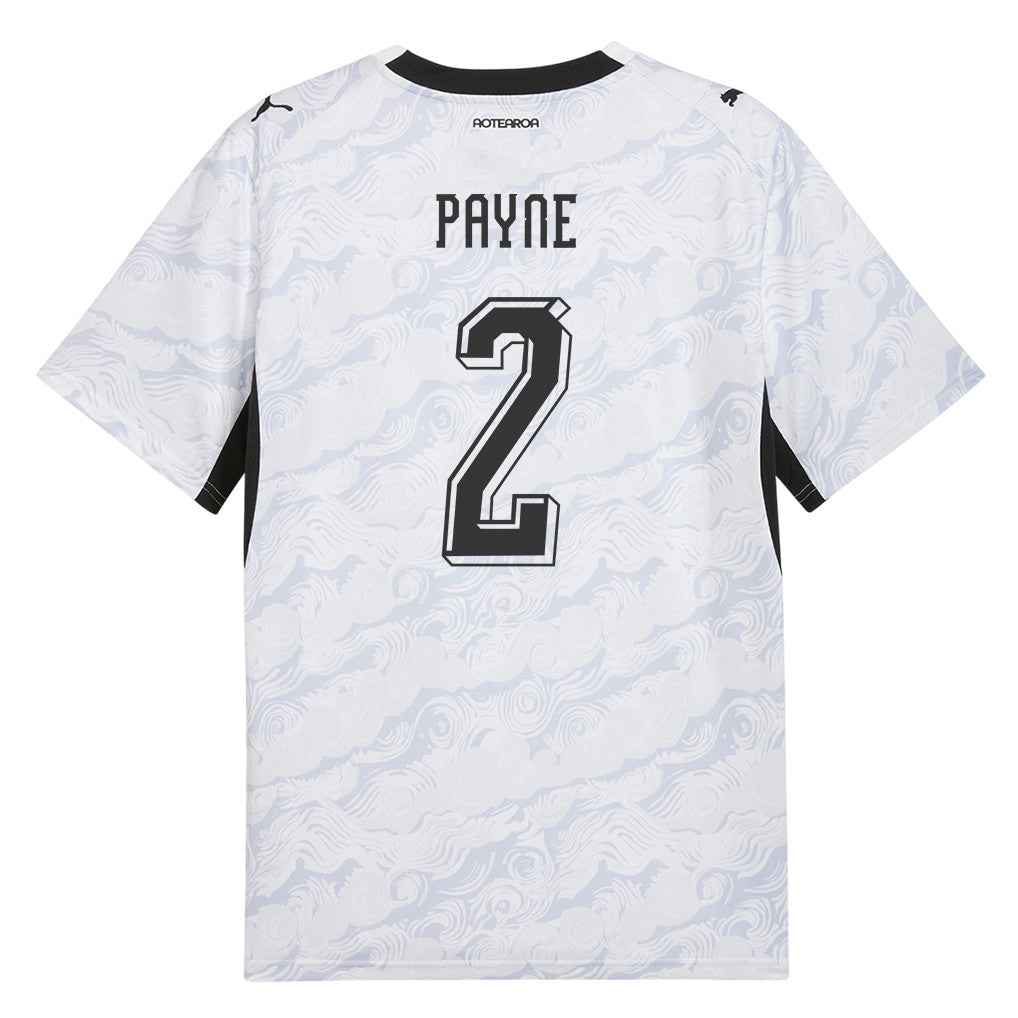 Tim Payne 2 New Zealand National Team 2026 Away Jersey - White, Men