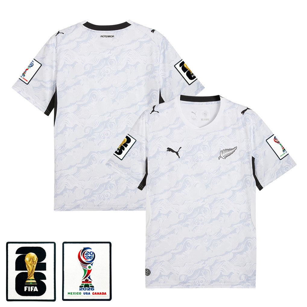 New Zealand National Team 2026 Away Jersey - White, Men