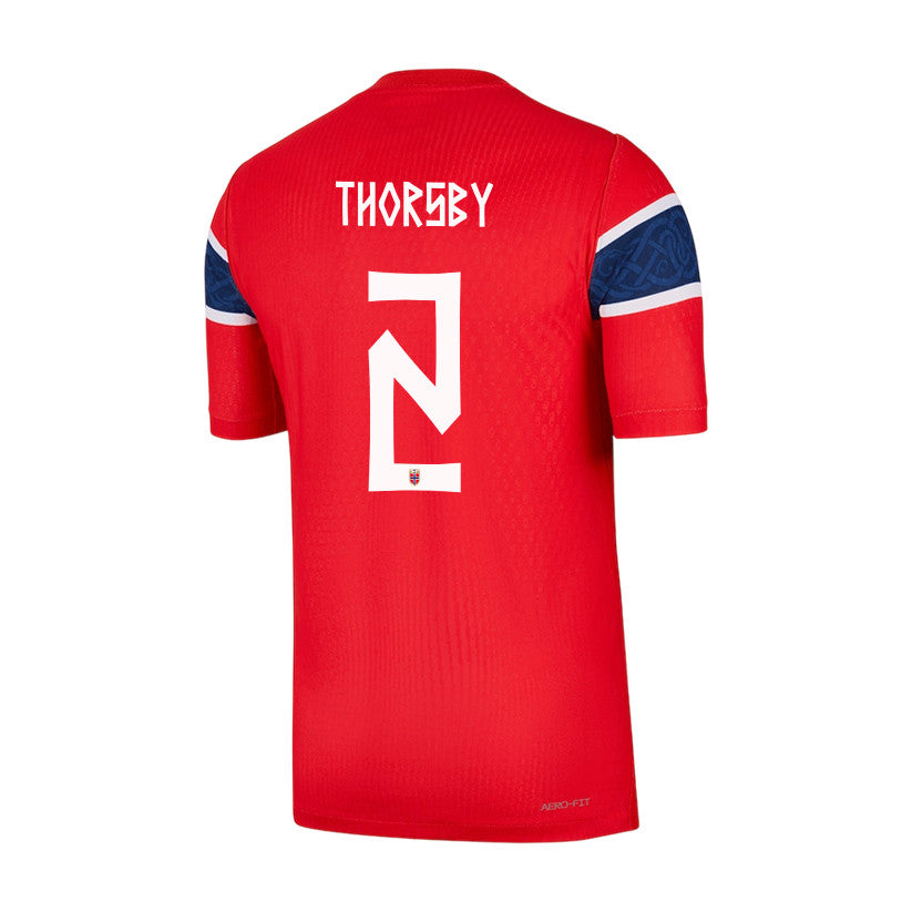 Morten Thorsby 2 Norway National Team 2026 Home Jersey - Red, Men