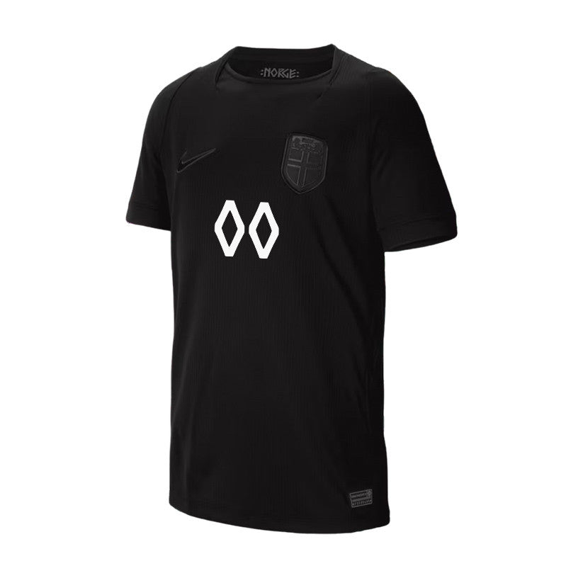 Norway National Team 2026 Youth Away Jersey - Personalized - Black
