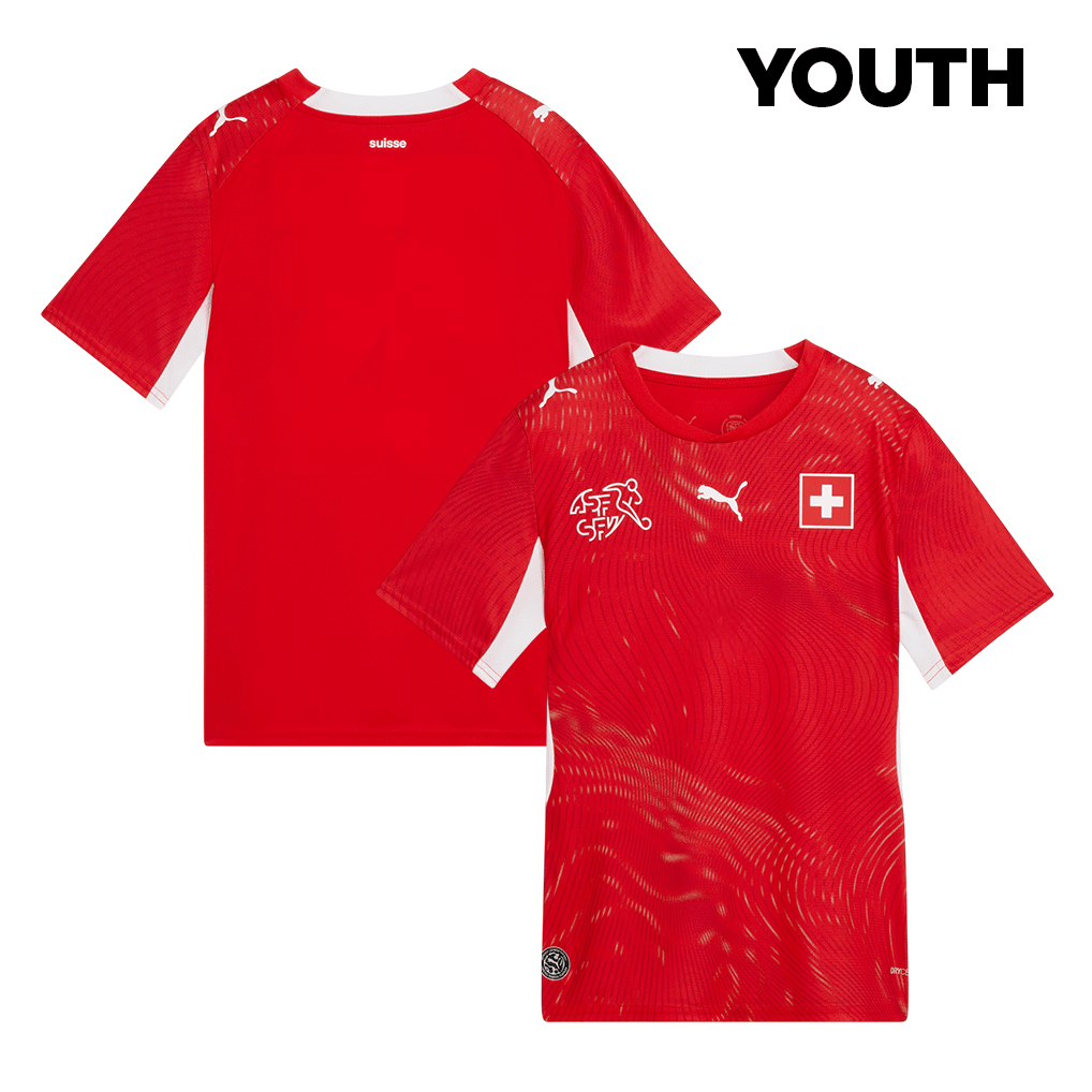 Switzerland National Team 2026 Youth Home Jersey - Red