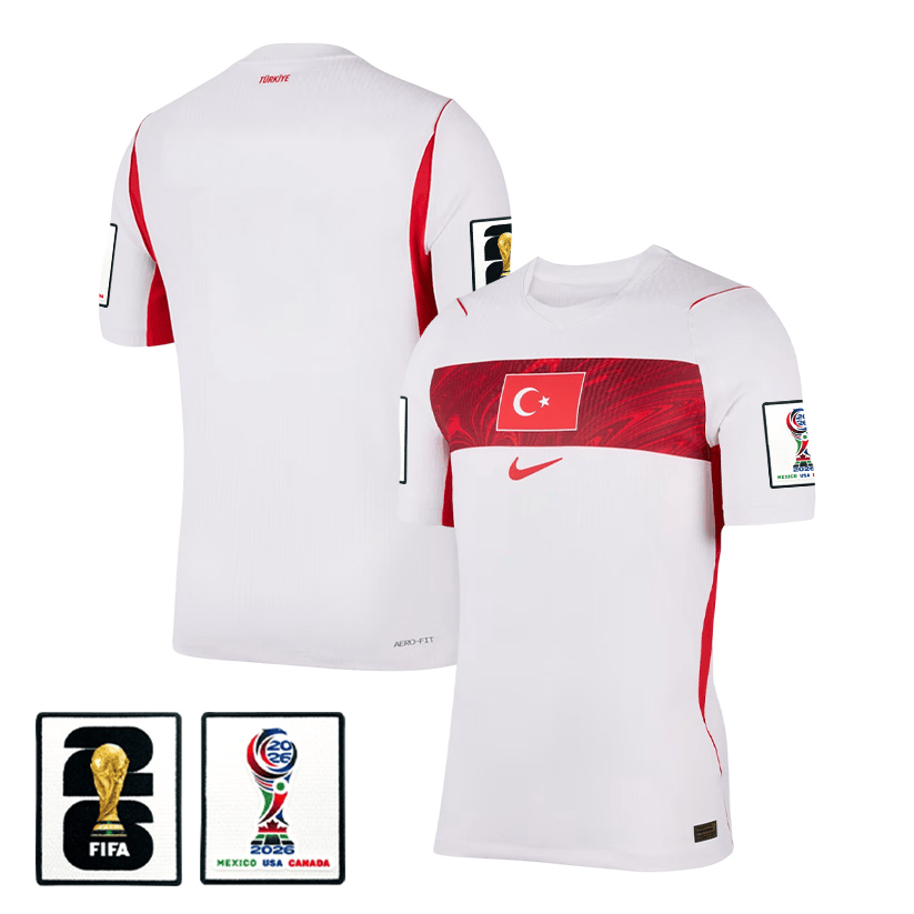 Turkey National Team 2026 Away Jersey - White, Men