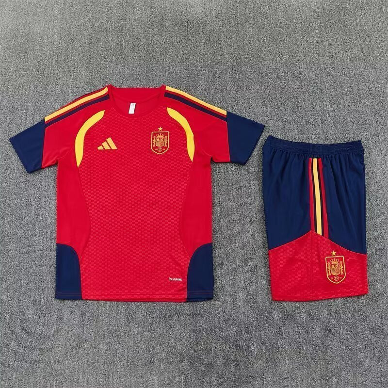 Spain 2026/27 Training Soccer Kit, Men - Red/Dark Blue