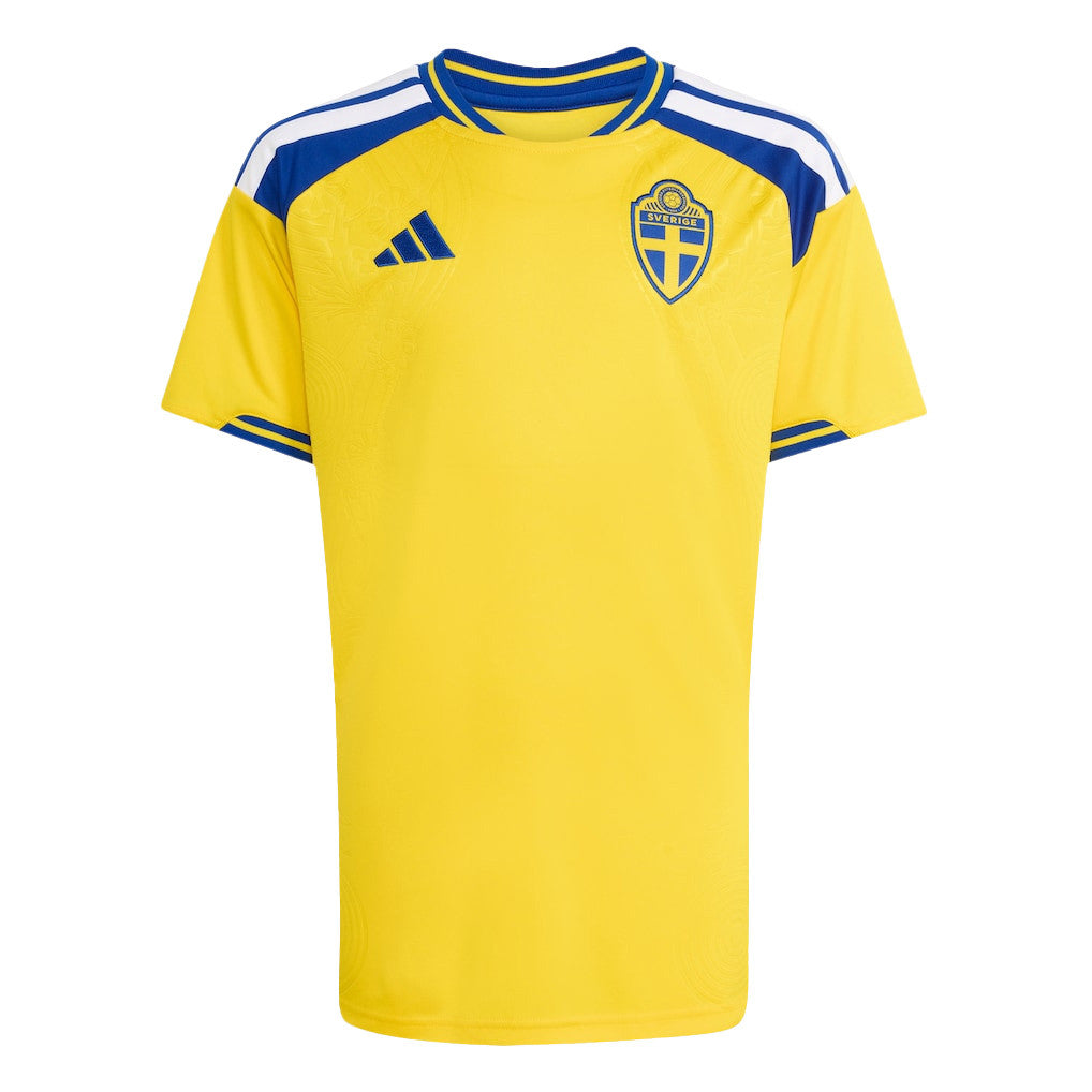 Sweden National Team 2026 Youth Home Jersey - Yellow