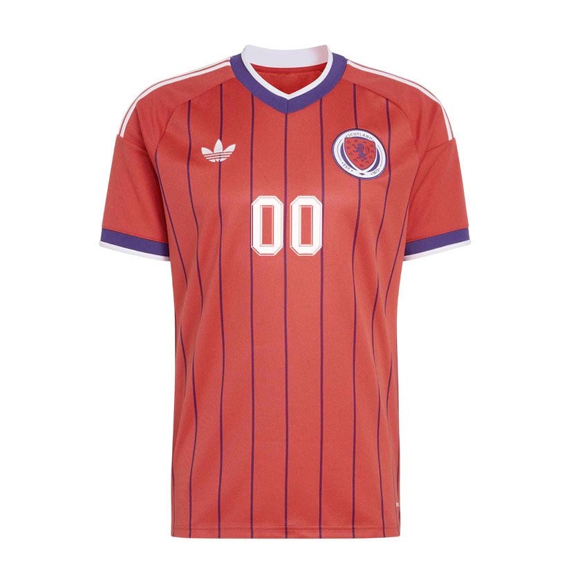 Scotland National Team 2026 Personalized Away Jersey - Red, Men