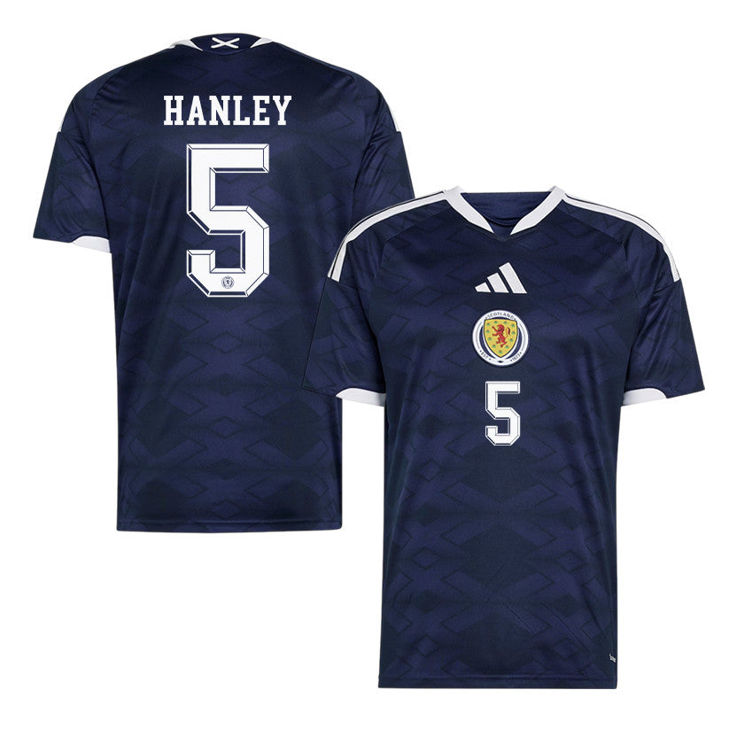 Grant Hanley 5 Scotland National Team 2026 Home Jersey - Navy, Men