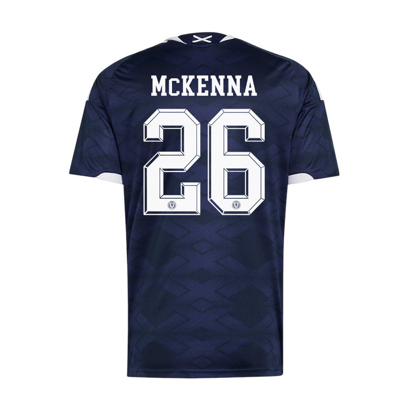 Scott McKenna 26 Scotland National Team 2026 Home Jersey - Navy, Men