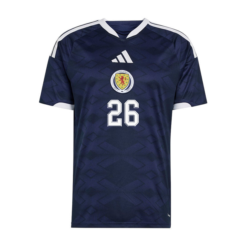 Scott McKenna 26 Scotland National Team 2026 Home Jersey - Navy, Men