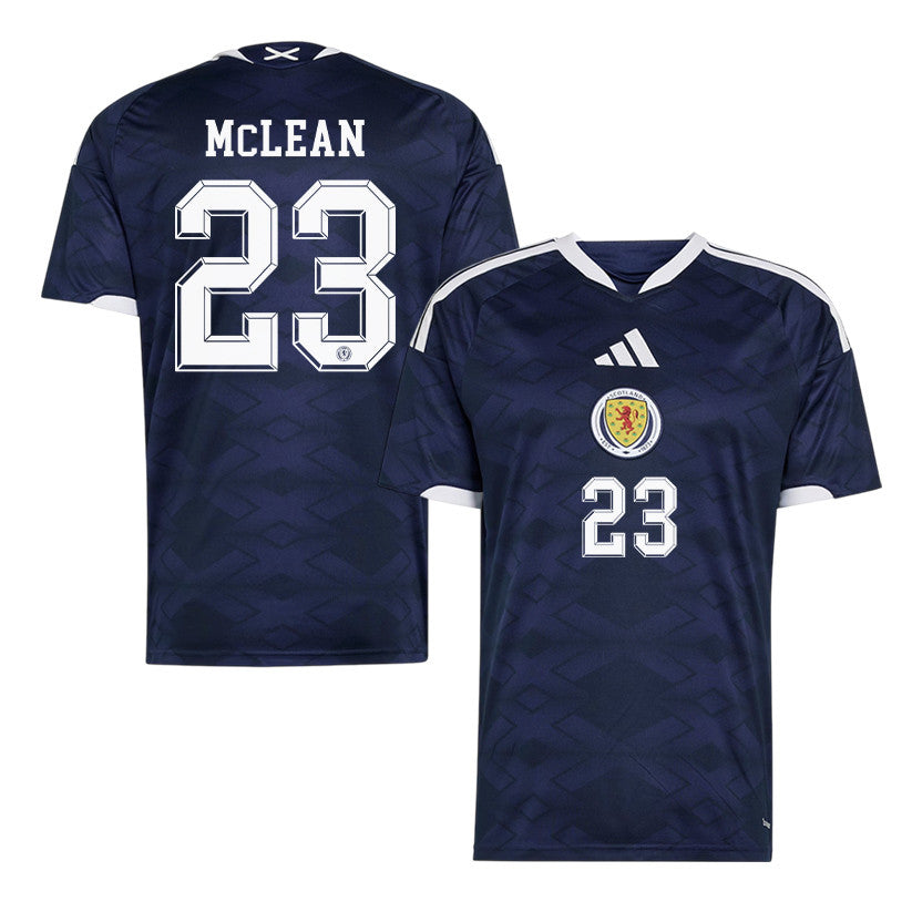 Kenny McLean 23 Scotland National Team 2026 Home Jersey - Navy, Men
