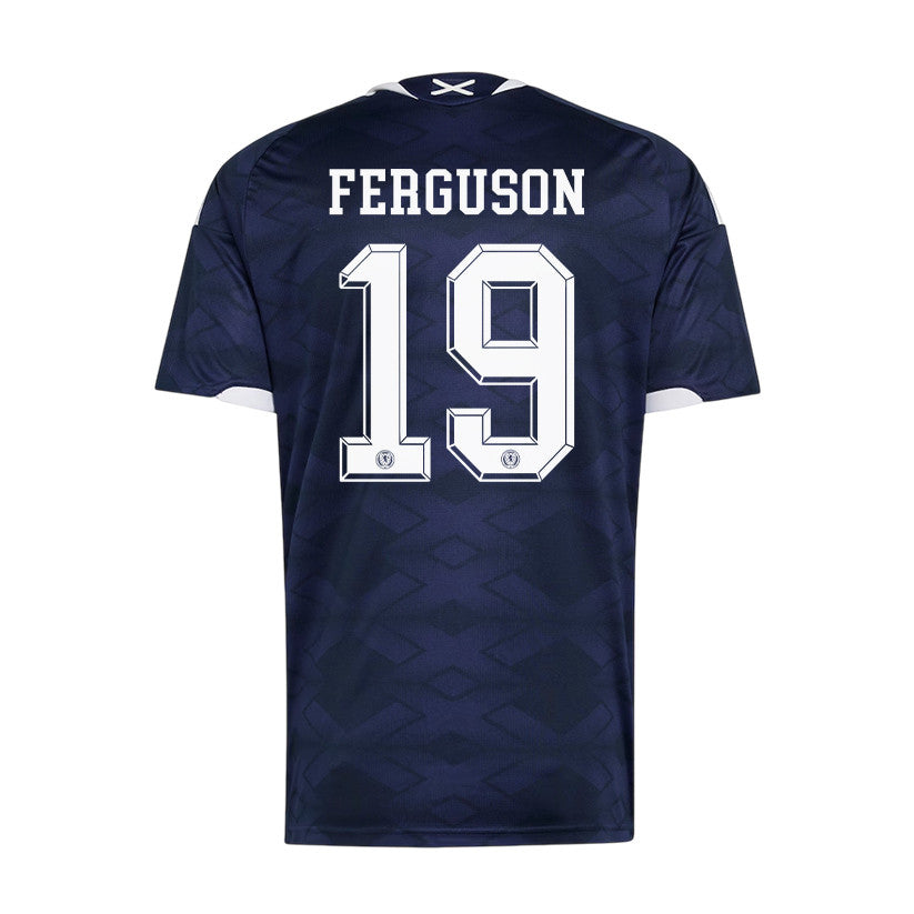 Lewis Ferguson 19 Scotland National Team 2026 Home Jersey - Navy, Men