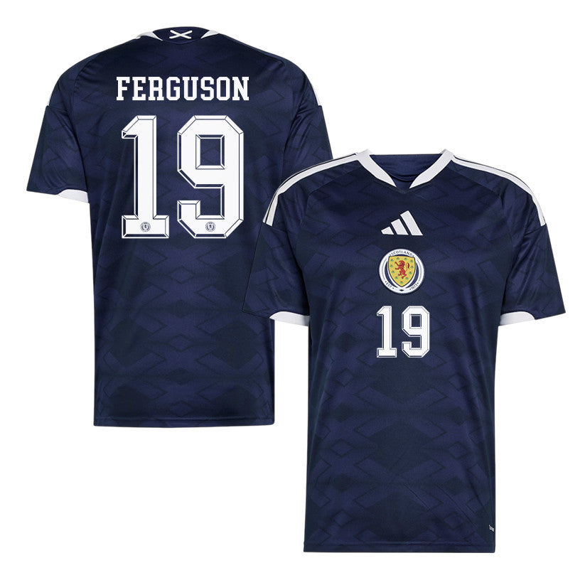 Lewis Ferguson 19 Scotland National Team 2026 Home Jersey - Navy, Men