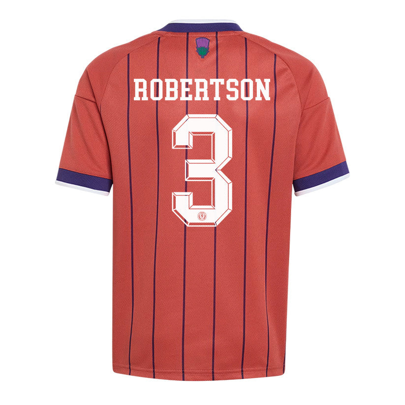 Andrew Robertson 3 Youth Scotland National Team 2026 Away Jersey - Red