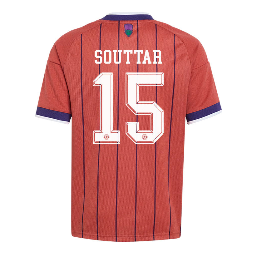 John Souttar 15 Youth Scotland National Team 2026 Away Jersey - Red