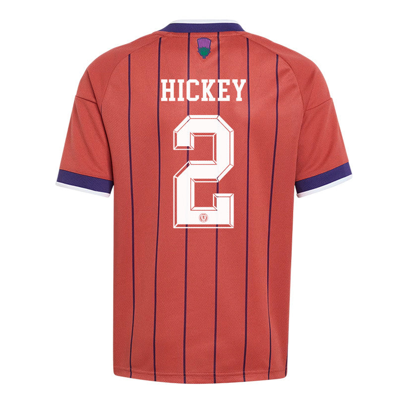 Aaron Hickey 2 Youth Scotland National Team 2026 Away Jersey - Red