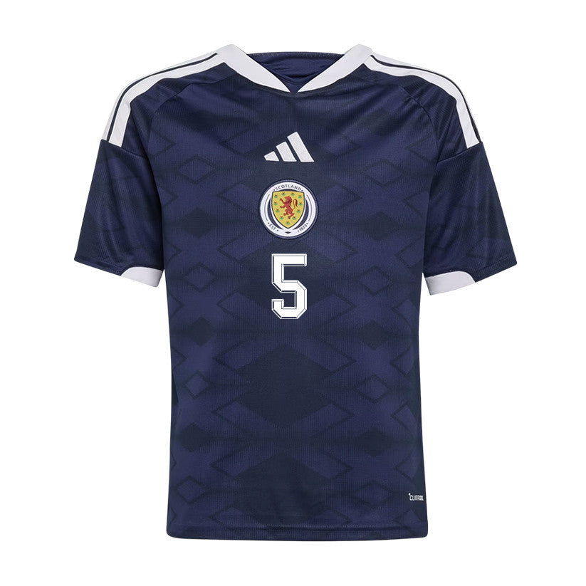 Grant Hanley 5 Youth Scotland National Team 2026 Home Jersey - Navy