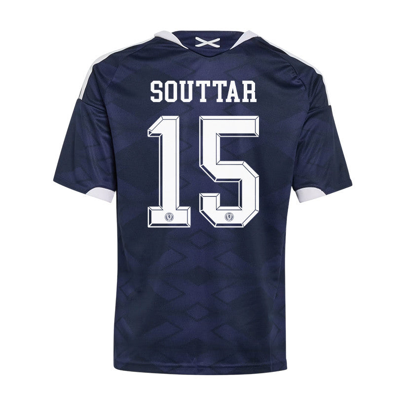 John Souttar 15 Youth Scotland National Team 2026 Home Jersey - Navy