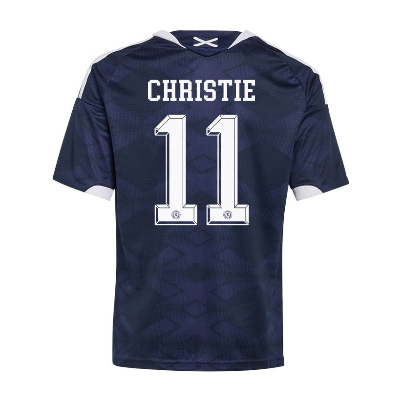 Ryan Christie 11 Youth Scotland National Team 2026 Home Jersey - Navy