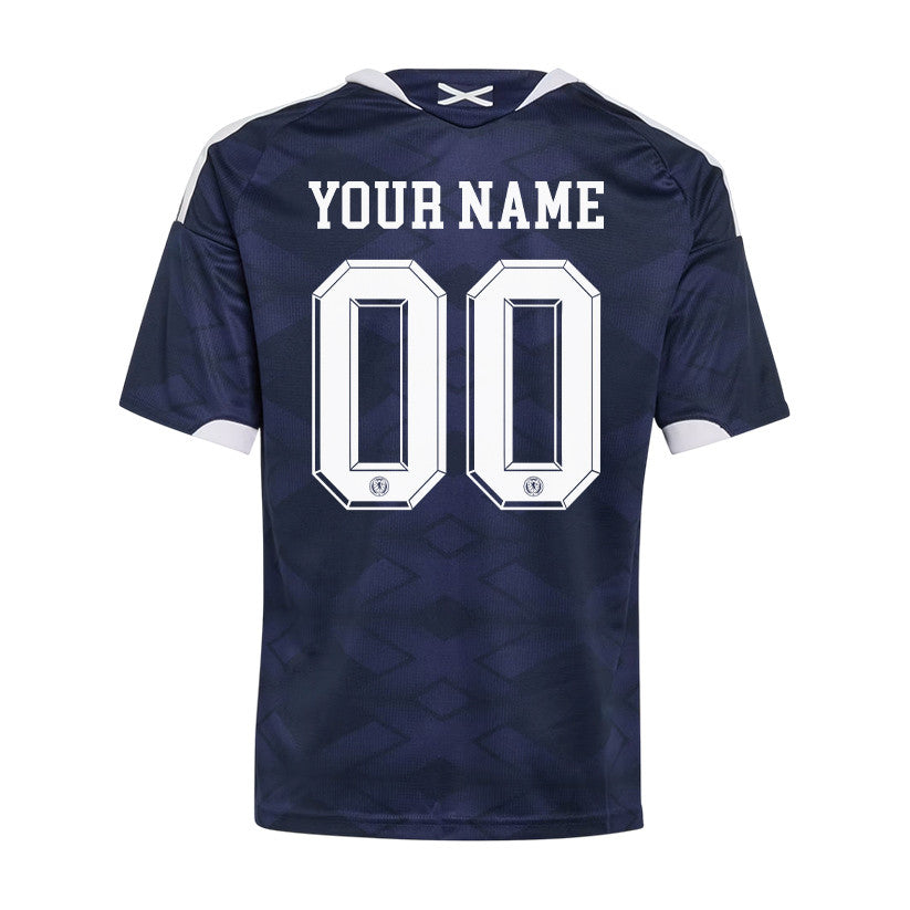 Scotland National Team 2026 Youth Home Jersey - Personalized - Navy