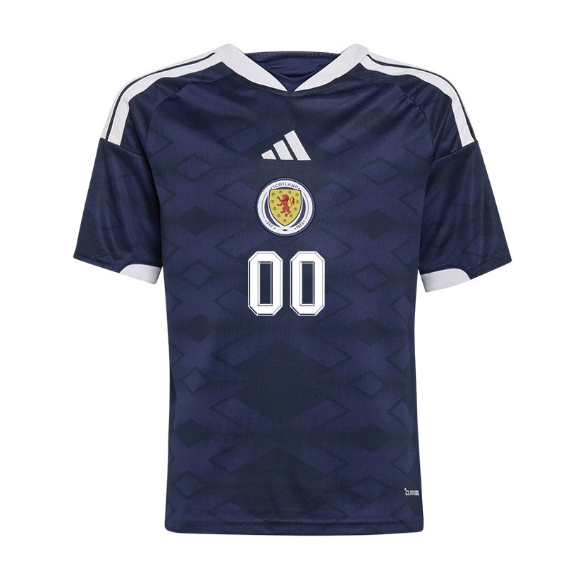 Scotland National Team 2026 Youth Home Jersey - Personalized - Navy