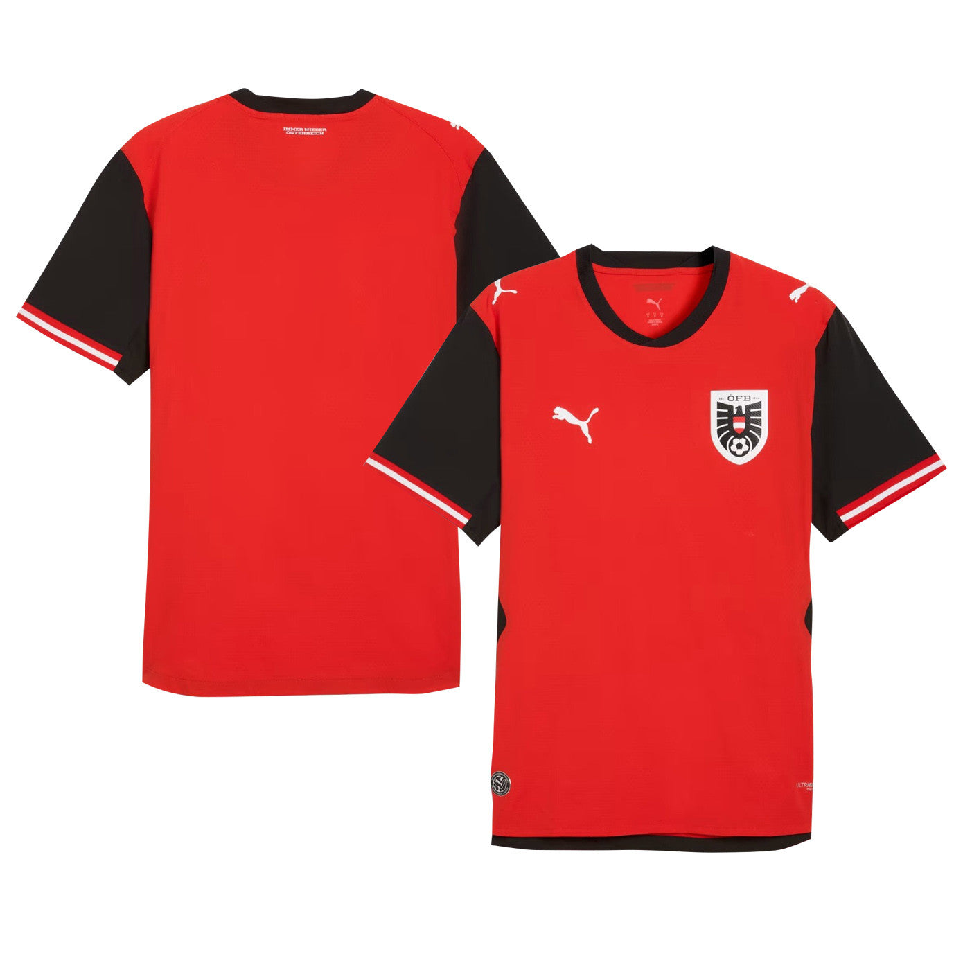 Austria National Team 2026 Home Jersey - Red, Men
