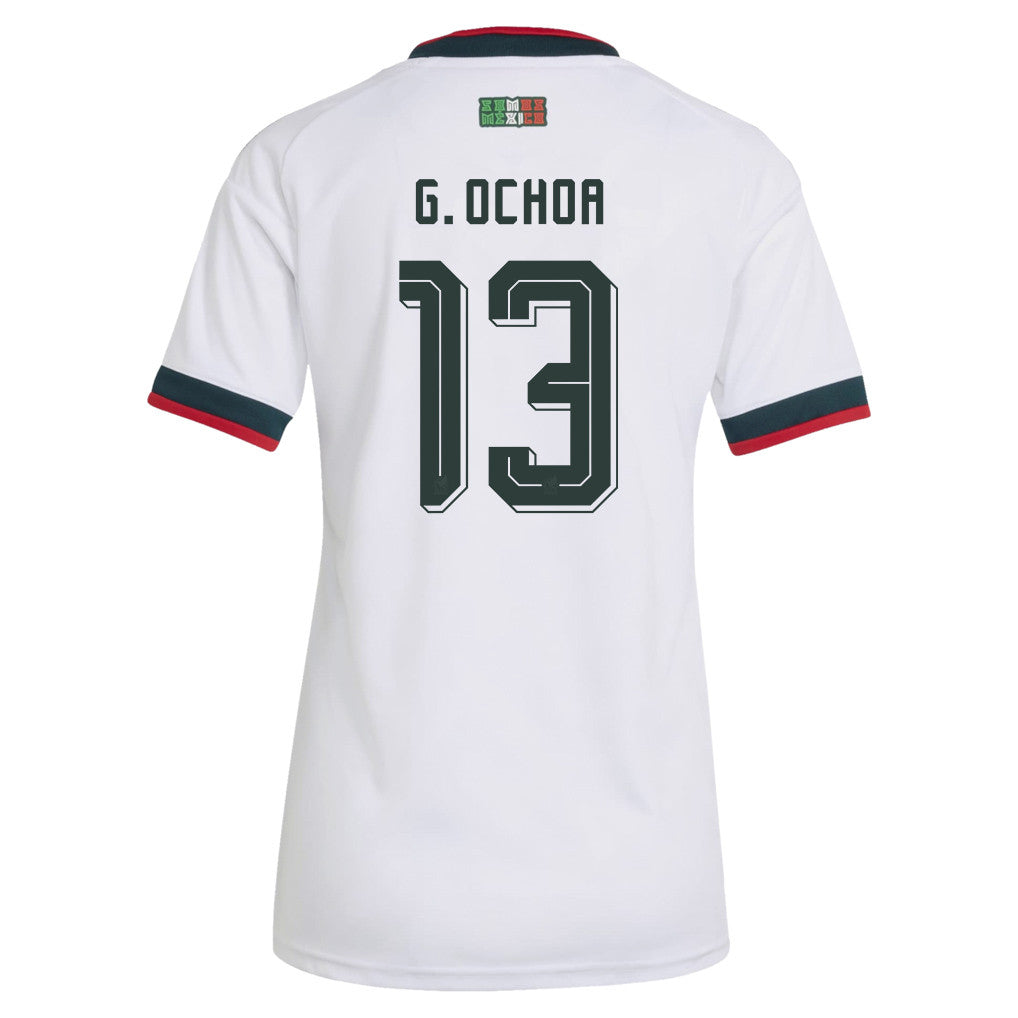 Guillermo Ochoa 13 Women's Mexico National Team 2026 Away Jersey - White