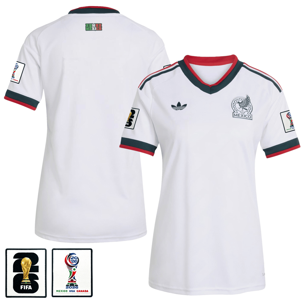 Mexico National Team 2026 Women's Away Jersey - White