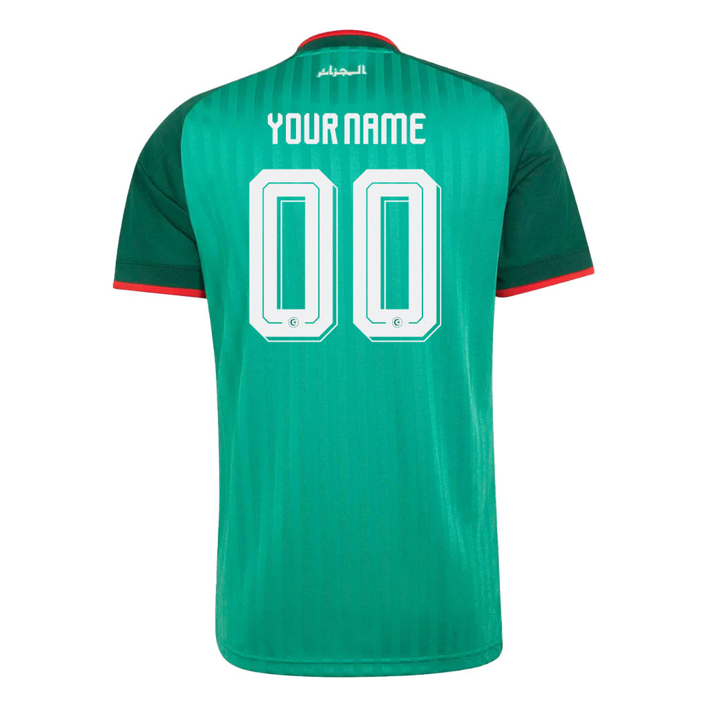 Algeria National Team 2026 Personalized Away Jersey - Green, Men