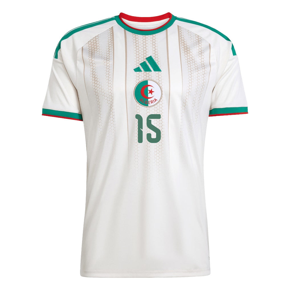 Rayan Ait Nouri 15 Algeria National Team 2026 Home Jersey - White, Men