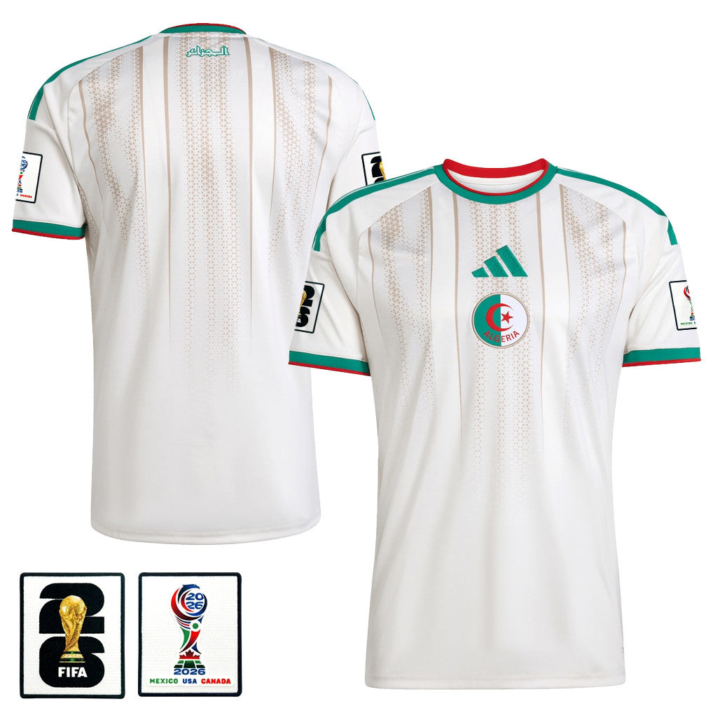 Algeria National Team 2026 Home Jersey - White, Men