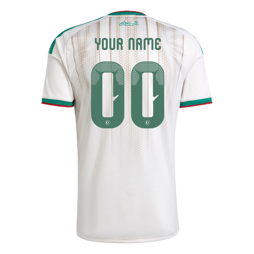Algeria National Team 2026 Personalized Home Jersey - White, Men