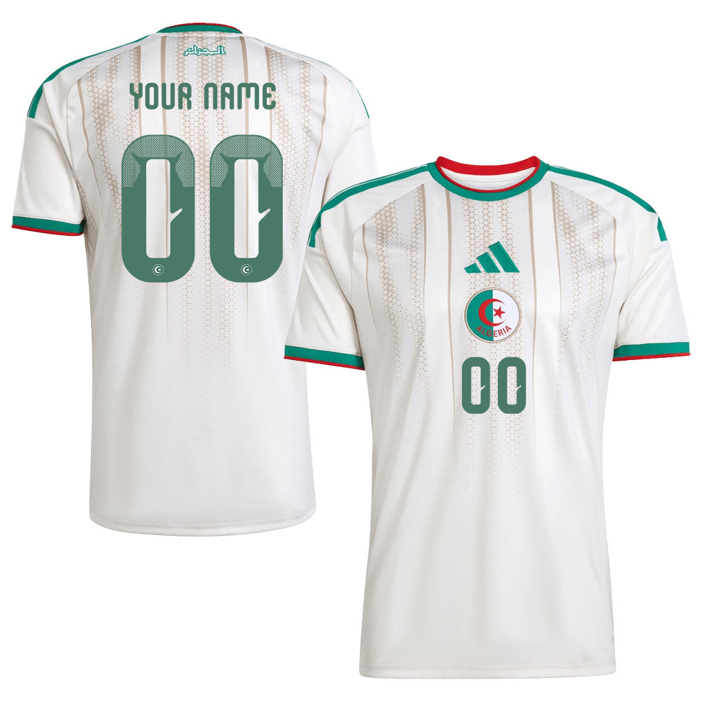 Algeria National Team 2026 Personalized Home Jersey - White, Men
