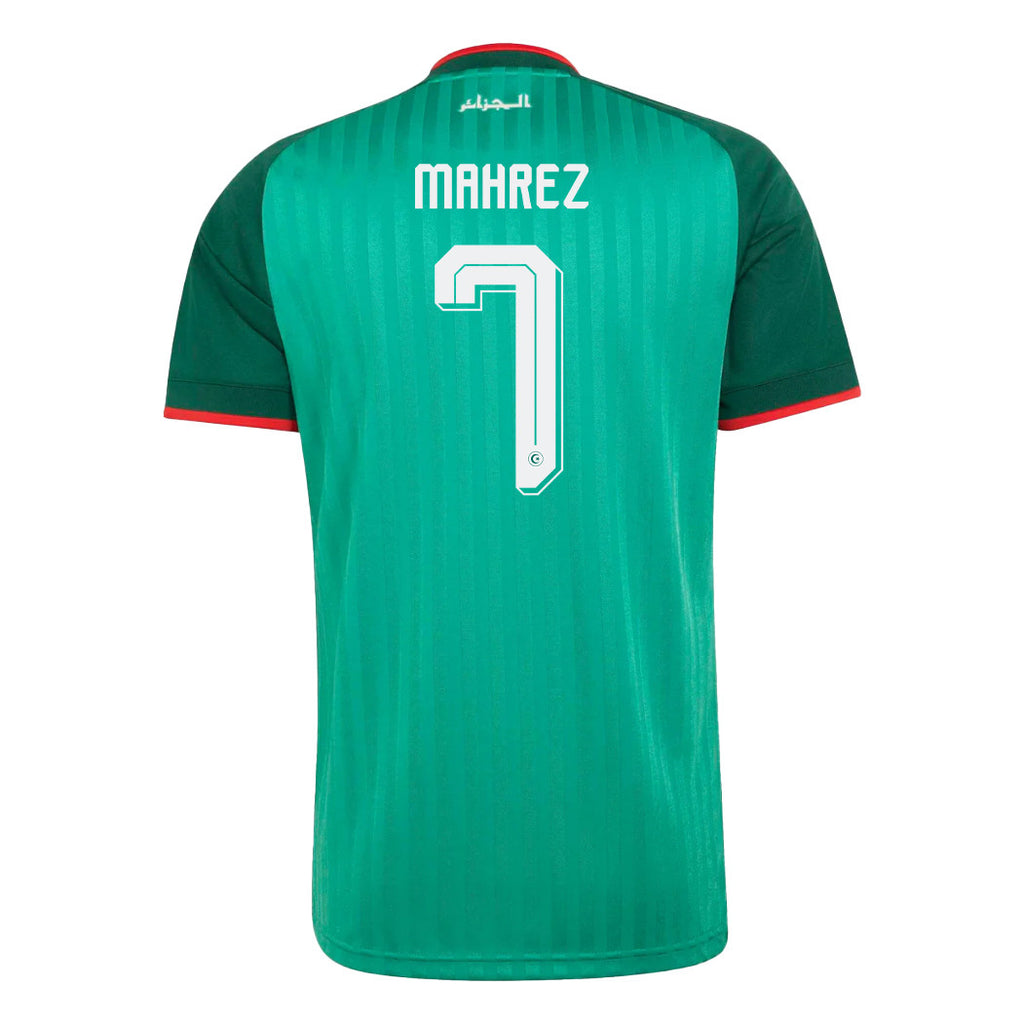 Riyad Mahrez 7 Youth Algeria National Team 2026 Away Jersey - Green