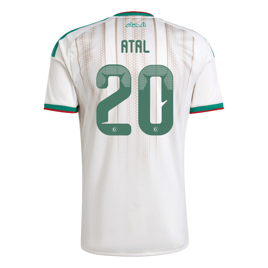 Youcef Atal 20 Youth Algeria National Team 2026 Home Jersey - White