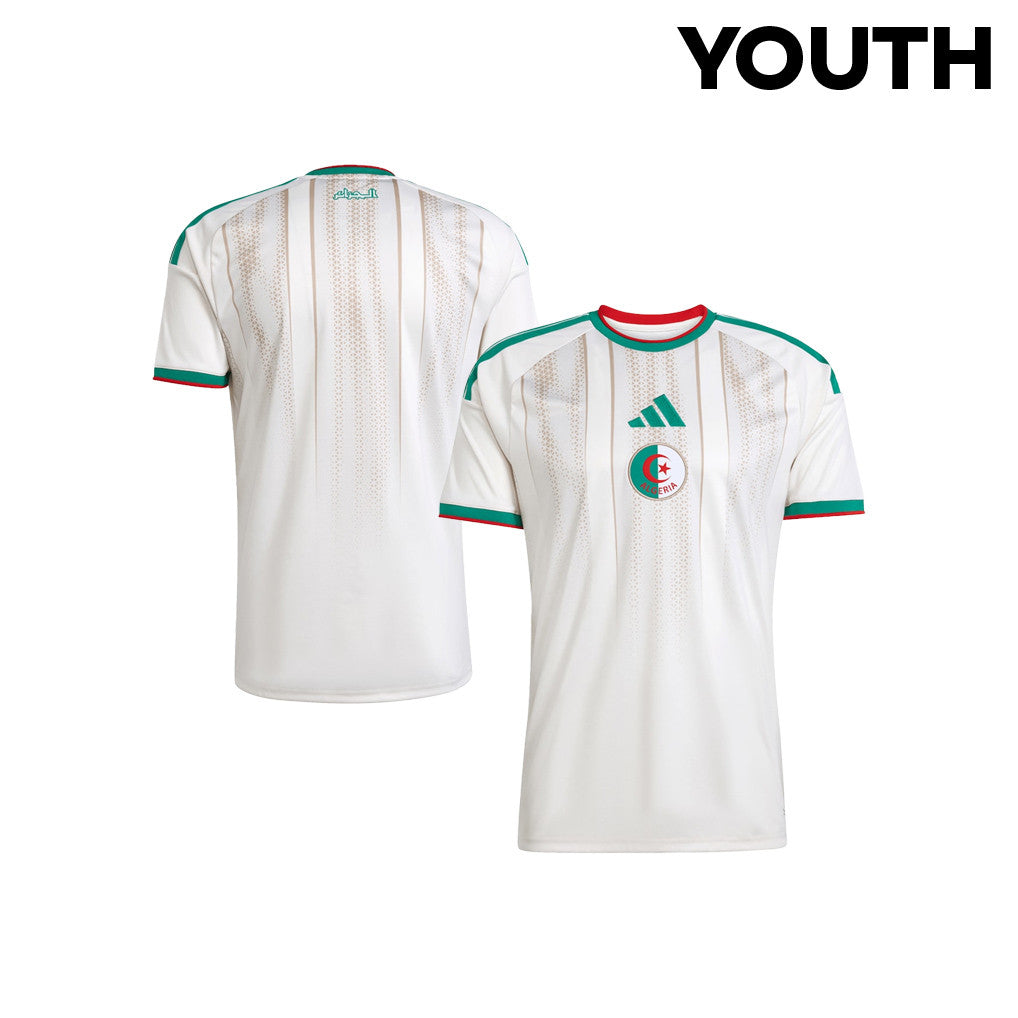 Algeria National Team 2026 Youth Home Jersey - White