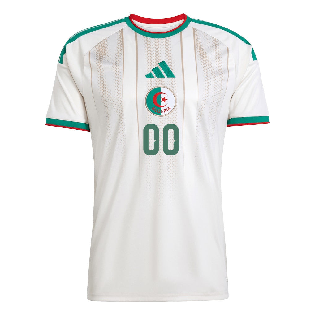 Algeria National Team 2026 Youth Personalized Home Jersey - White